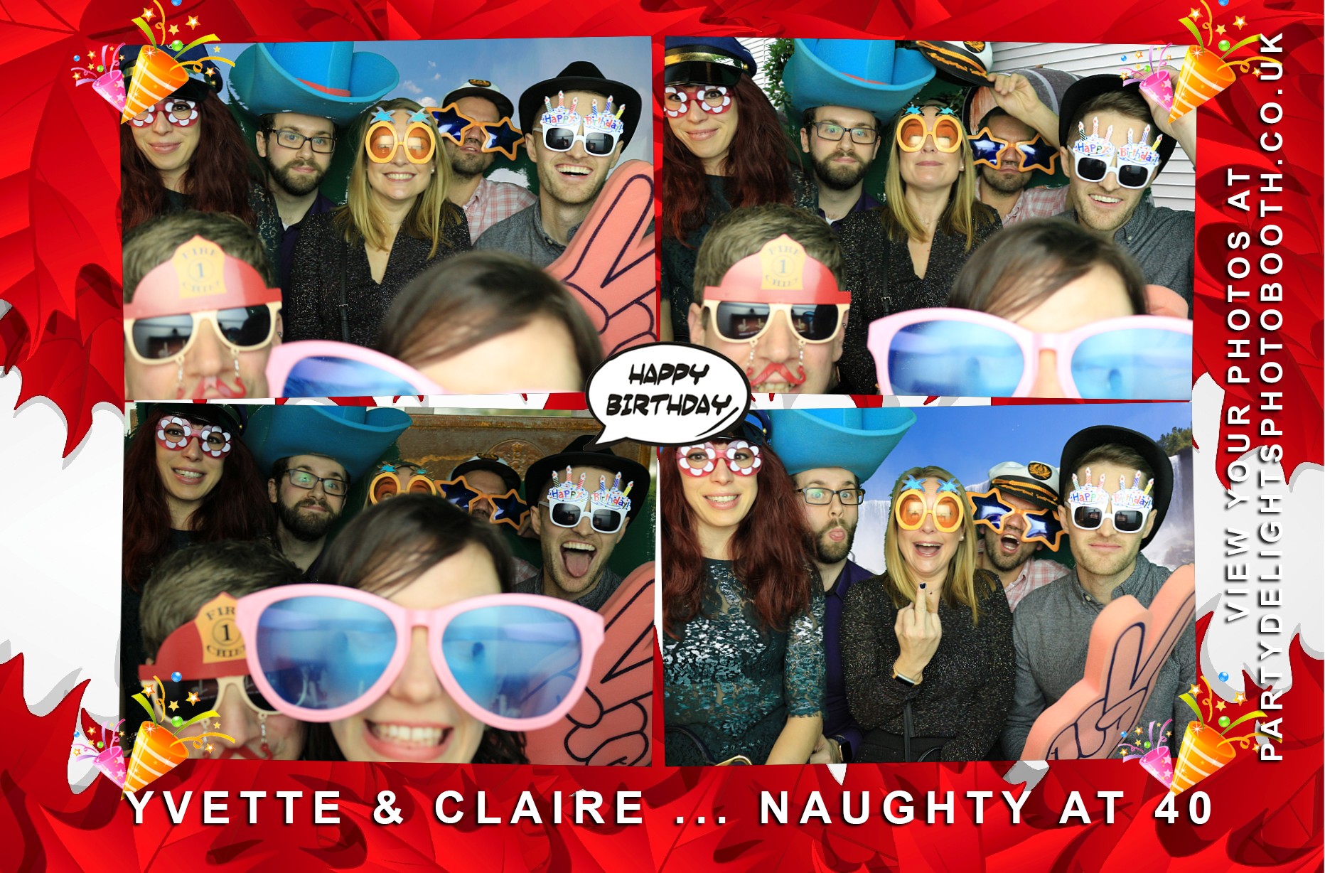 Yvette and Claire’s 40th birthday! - Prints | View more photos from the event at gallery.partydelightsphotobooth.co.uk/u/PartyDelightsPhotoBooth/Yvette-and-Claire’s-40th-birthday-Prints
